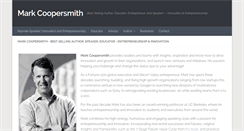 Desktop Screenshot of markcoopersmith.com